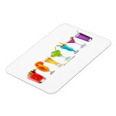 SlipperyJoeの応援はアルコールカクテルプライドを飲む マグネット (左側)