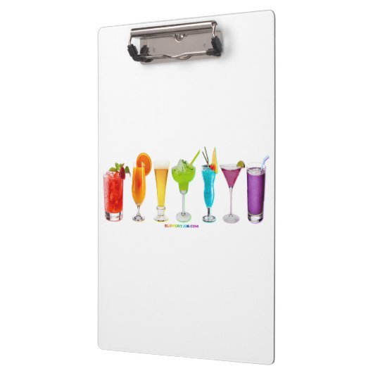 SlipperyJoeの応援アルコールプライドネオンc クリップボード (左)