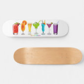 SlipperyJoeの応援アルコールプライドネオンc スケートボード (横)