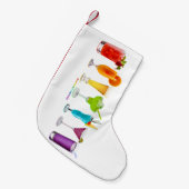 SlipperyJoeの応援アルコールプライドネオンc スモールクリスマスストッキング (正面 (吊り時))