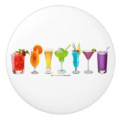 SlipperyJoeの応援アルコールプライドネオンc セラミックノブ (正面)