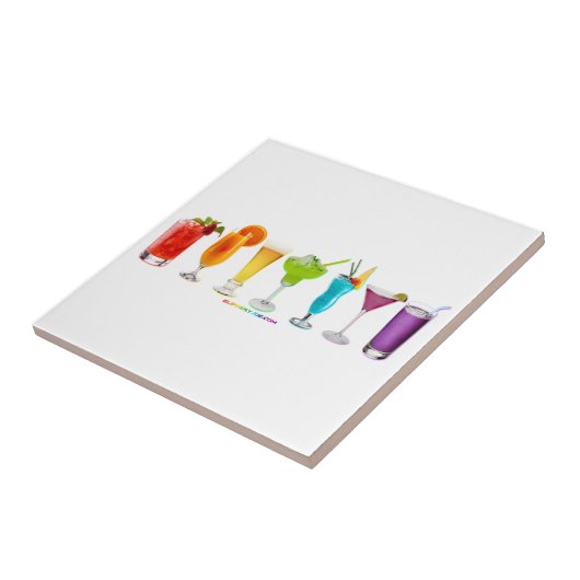 SlipperyJoeの応援アルコールプライドネオンc タイル (側面)