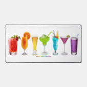 SlipperyJoeの応援アルコールプライドネオンc デスクマット (正面)