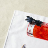 SlipperyJoeの応援アルコールプライドネオンc ビーチタオル (インサイチュ)