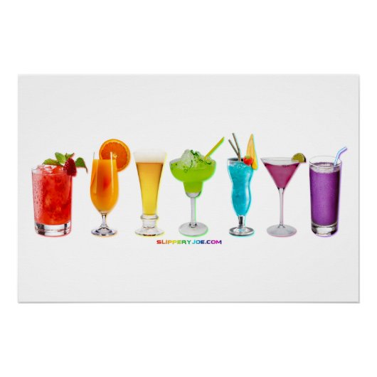 SlipperyJoeの応援アルコールプライドネオンc ポスター (正面)