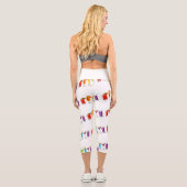 SlipperyJoeの応援カクテルLGBTQIAゲイ カプリレギンス (裏面)