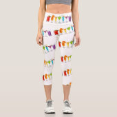 SlipperyJoeの応援カクテルLGBTQIAゲイ カプリレギンス (正面)