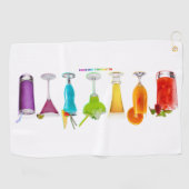 SlipperyJoeの応援カクテルLGBTQIAゲイ ゴルフタオル (横)