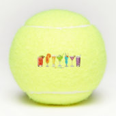 SlipperyJoeの応援カクテルLGBTQIAゲイ テニスボール (正面)