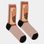 SlipperyJoeの手話は家族の友人に感謝する ソックス (右)