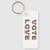 SlipperyJoeの投票愛の平等ゲイプライドギフトL キーホルダー (正面)
