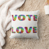 SlipperyJoeの投票愛の平等ゲイプライドギフトL クッション (ブランケット)