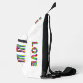 SlipperyJoeの投票愛の平等ゲイプライドギフトL スリングバッグ (右)