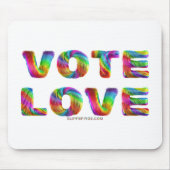 SlipperyJoeの投票愛の平等ゲイプライドギフトL マウスパッド (正面)