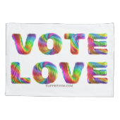 SlipperyJoeの投票愛の平等ゲイプライドギフトL 枕カバー (裏面)