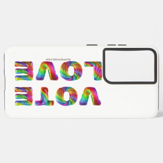 SlipperyJoeの投票愛の平等ゲイプライドギフトL Samsung Galaxyケース (左側面)