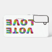 SlipperyJoeの投票愛の平等ゲイプライドギフトL Samsung Galaxyケース (裏面横)