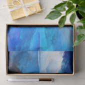 SlipperyJoeの抽象芸術クラウドアートワークのカラフル 薄葉紙 (ギフト)