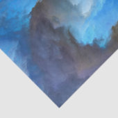 SlipperyJoeの抽象芸術クラウドアートワークのカラフル 薄葉紙 (詳細)