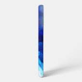 SlipperyJoeの抽象芸術クラウドアートワークのカラフル Samsung Galaxyケース (左側面)