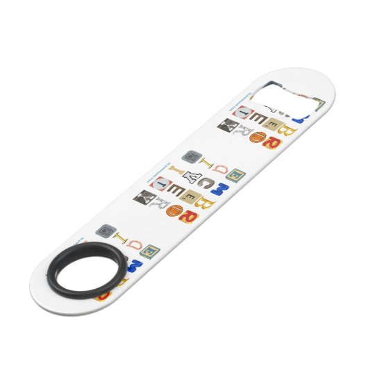 SlipperyJoeの採用する多様性のカットアウト文字c スピード栓抜き (裏面アングル)