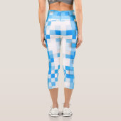 SlipperyJoeの正方形のアートワークモダンモザイク3- カプリレギンス (裏面)