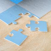 SlipperyJoeの正方形のアートワークモダンモザイク3- ジグソーパズル (側面)