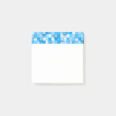 SlipperyJoeの正方形のアートワークモダンモザイク3- ポストイット (正面)