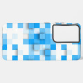 SlipperyJoeの正方形のアートワークモダンモザイク3- Samsung Galaxyケース (左側面)