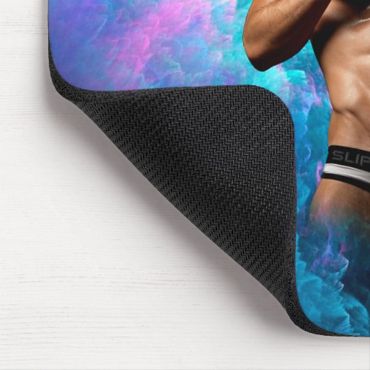 SlipperyJoeの男の下着芸術的のふくらみゲイpri マウスパッド (コーナー)