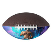 SlipperyJoeの男性の下着のふくらみ紫色の青いアバスト アメリカンフットボール (正面)