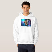 SlipperyJoeの男性の下着のふくらみ紫色の青いアバスト パーカ (正面フル)