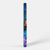 SlipperyJoeの男性の下着のふくらみ紫色の青いアバスト Samsung Galaxyケース (右側面)