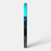 SlipperyJoeの男性の下着のふくらみ紫色の青いアバスト Samsung Galaxyケース (左側面)