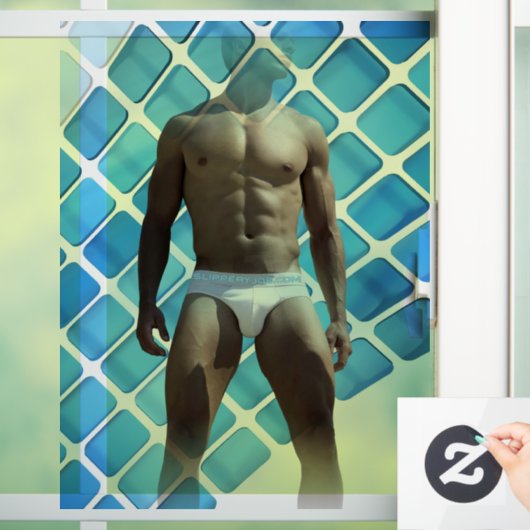 SlipperyJoeの男性の下着6パック胸abs男性 ウィンドウサイン (ホーム)