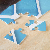 SlipperyJoeの男性の下着6パック胸abs男性 ジグソーパズル (側面)