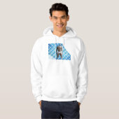 SlipperyJoeの男性の下着6パック胸abs男性 パーカ (正面フル)