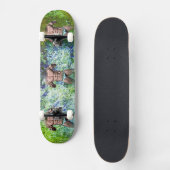 SlipperyJoeの白い筋肉質のセクシーな男性スピードブラック スケートボード (正面)