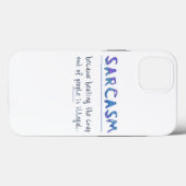 SlipperyJoeの皮肉スローガンおもしろいことわざよくはしゃぐ Case-Mate iPhoneケース (裏面 (横))