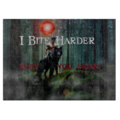 SlipperyJoeの神秘的なハロウィーン – スタイルの雰囲気 カッティングボード (正面)