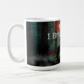 SlipperyJoeの神秘的なハロウィーン – スタイルの雰囲気 コーヒーマグカップ (左)