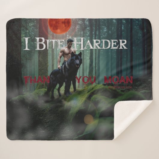 SlipperyJoeの神秘的なハロウィーン – スタイルの雰囲気 シェルパブランケット (正面(横))