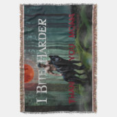 SlipperyJoeの神秘的なハロウィーン – スタイルの雰囲気 スローブランケット (正面縦)