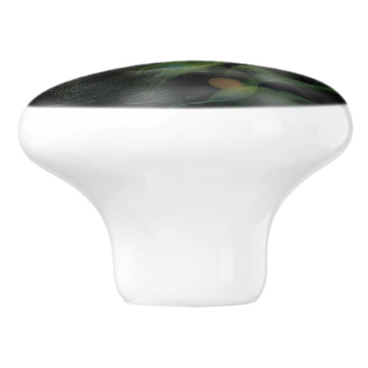 SlipperyJoeの神秘的なハロウィーン – スタイルの雰囲気 セラミックノブ (側面)