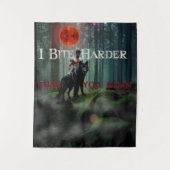 SlipperyJoeの神秘的なハロウィーン – スタイルの雰囲気 タペストリー (正面)