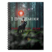 SlipperyJoeの神秘的なハロウィーン – スタイルの雰囲気 ノートブック (正面)