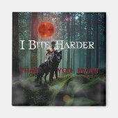 SlipperyJoeの神秘的なハロウィーン – スタイルの雰囲気 マグネット (正面)