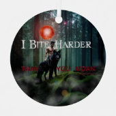 SlipperyJoeの神秘的なハロウィーン – スタイルの雰囲気 メタルオーナメント (正面)