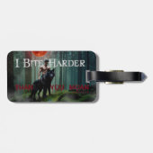 SlipperyJoeの神秘的なハロウィーン – スタイルの雰囲気 ラゲッジタグ (裏面横)