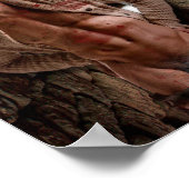 SlipperyJoeの筋肉の幽霊石のトンネルHallowee ポスター (角)